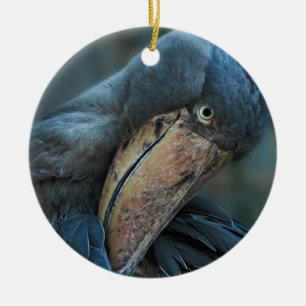 Shoebill Ceramic Tree Decoration