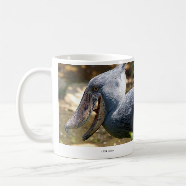 Shoebill Coffee Mug (Left)