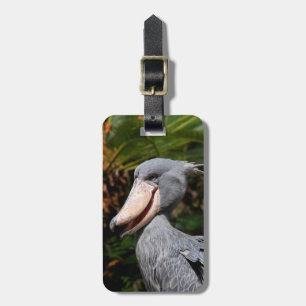 Shoebill Luggage Tag