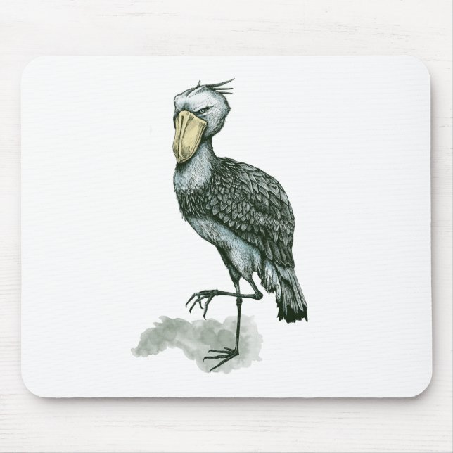 shoebill mouse mat (Front)