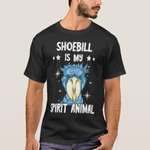 Shoebill Spirit Animal African Bird African Stork T-Shirt