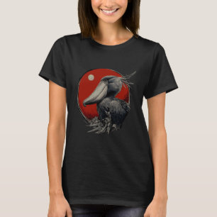 Shoebill Stork Bird Animal African Bird Aztec Maya T-Shirt