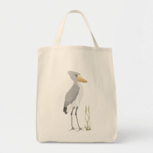 Shoebill Stork Grocery Tote