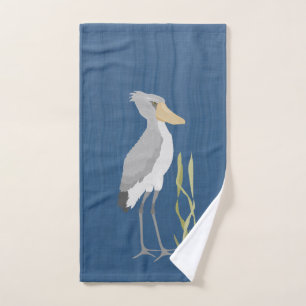Shoebill Stork Hand Towel
