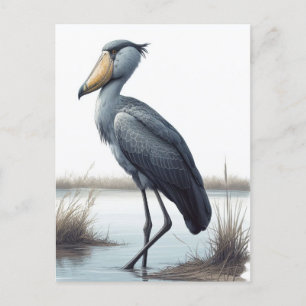 Shoebill Stork Postcard