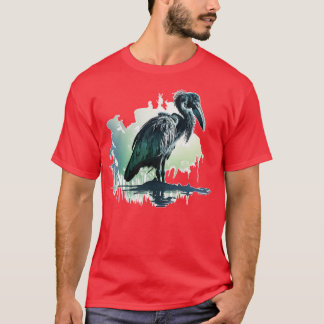 Shoebill watercolor T-Shirt