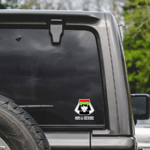 Shoebox Family Vinyl Car Window Sticker - Boy