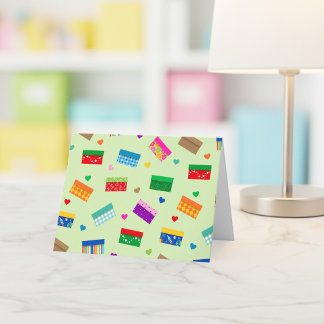 Shoebox Love Thank You Card - Green