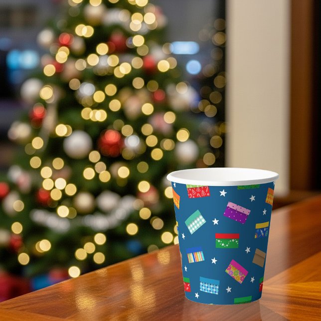 Shoebox Star Paper Cup - Blue (Creator Uploaded)
