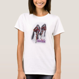 Shoeholics Snake Shoe Heel T-Shirt