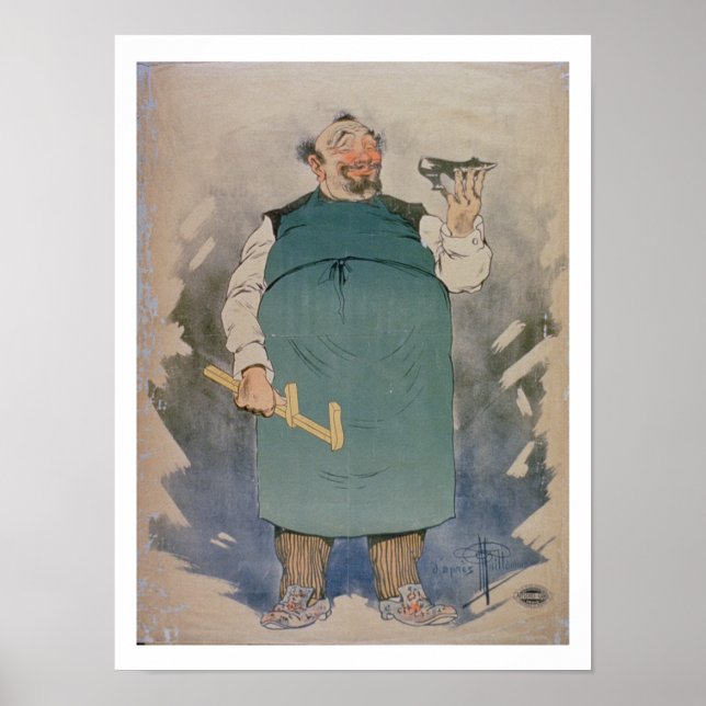 Shoemaker (color litho) poster (Front)