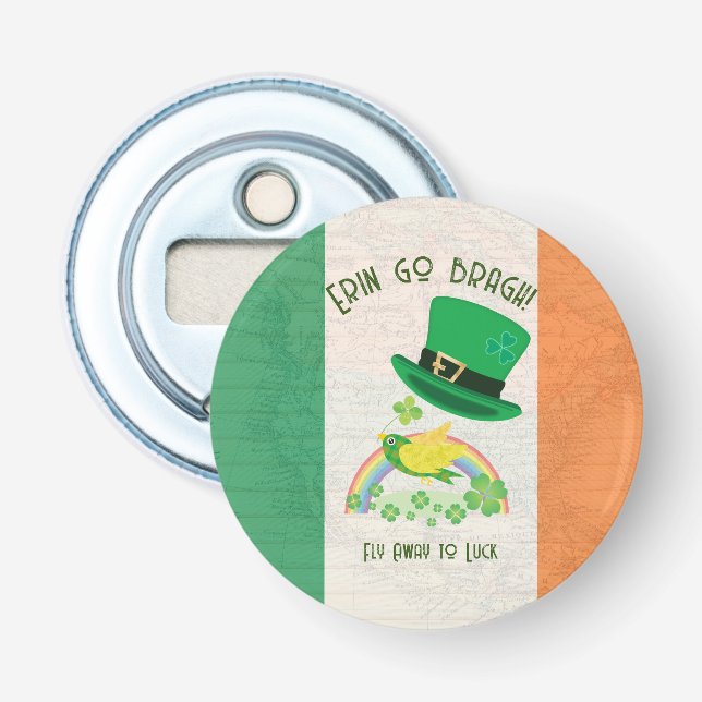 Shoemaker's Lucky Flight Bottle Opener (Front)