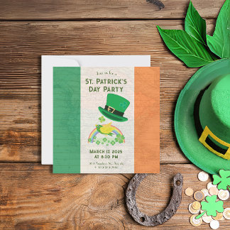 Shoemaker's Lucky Flight Invitation
