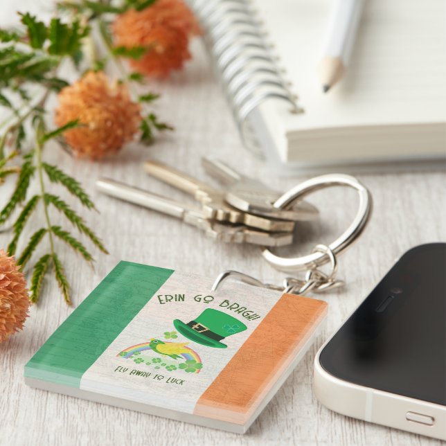 Shoemaker's Lucky Flight Key Ring (Front Right)