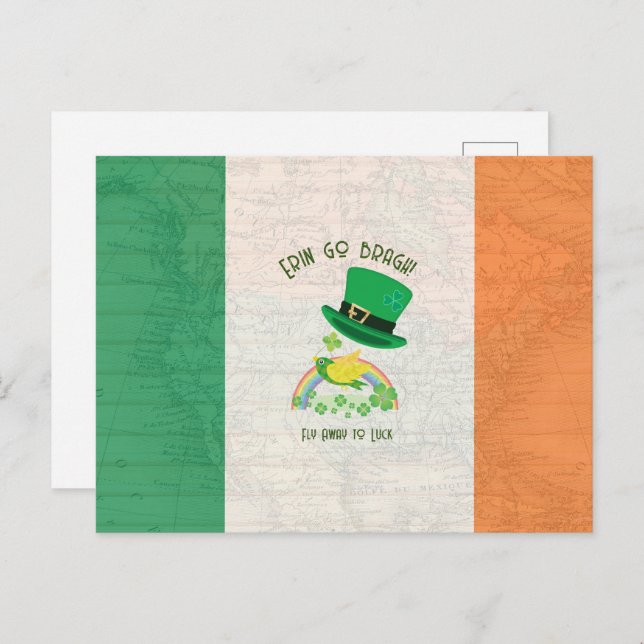 Shoemaker's Lucky Flight Postcard (Front/Back)