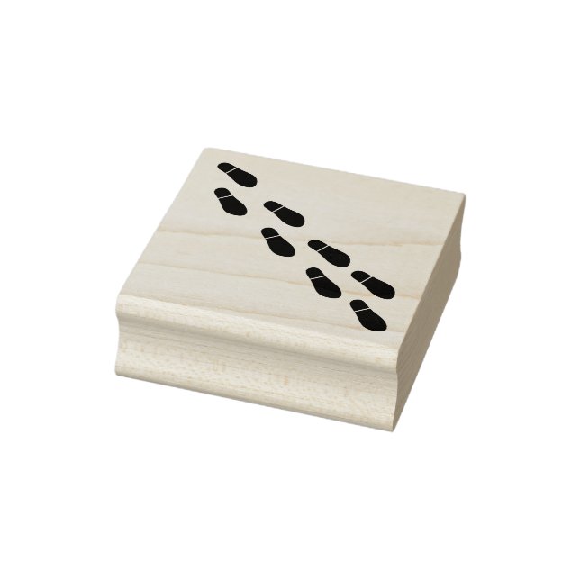 Shoeprints rubber stamp, shoe print, shoeprint rubber stamp (Stamp)