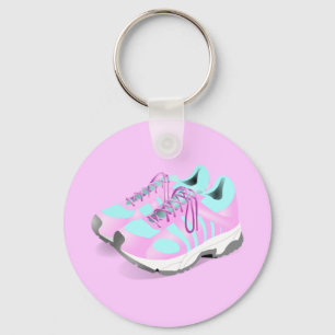 shoes-157716 CUTE PINK ATHLETIC RUNNERS STYLISH s Key Ring