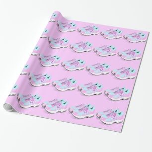 shoes-157716 CUTE PINK ATHLETIC RUNNERS STYLISH  s Wrapping Paper