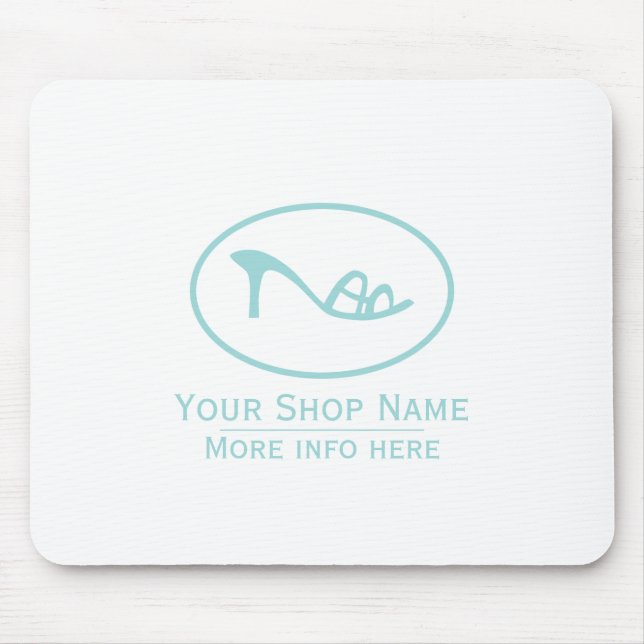 Shoes and Accessories Logo Mouse Mat (Front)