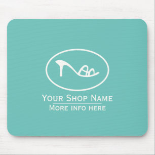 Shoes and Accessories Logo Mouse Mat