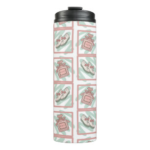 Shoes and Perfume Shoe Lovers Pastel Colors Thermal Tumbler