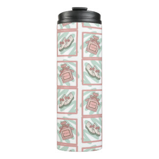 Shoes and Perfume Shoe Lovers Pastel Colours Thermal Tumbler