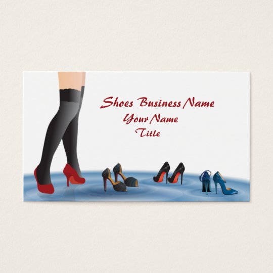 Shoes Business Business Card