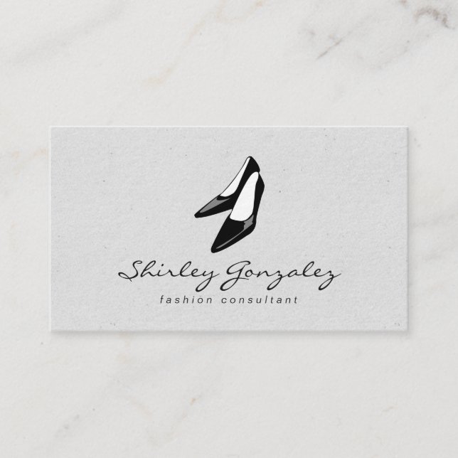Shoes Business Card (Front)
