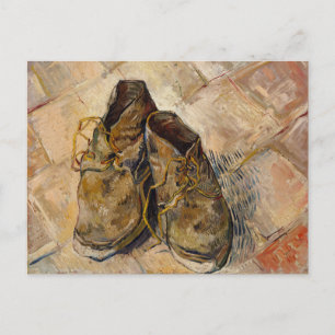 Shoes by Vincent Van Gogh, 1886 Postcard
