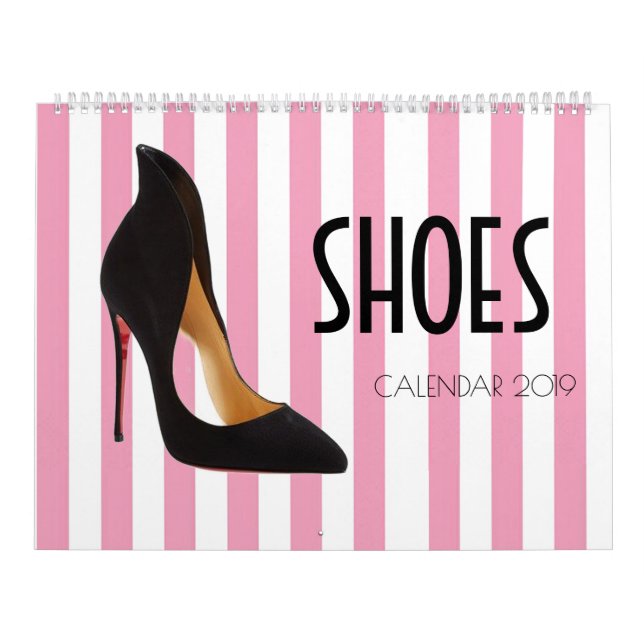 SHOES CALENDAR 2019 - large size (Cover)