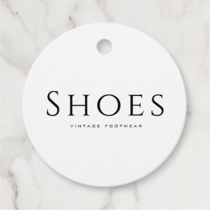 Shoes Clothing Store Hang Tags, Price Tags Label