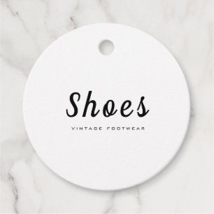 Shoes Clothing Store Hang Tags, Price Tags Label