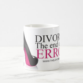 Shoes "Divorce. The end of an error." Mug