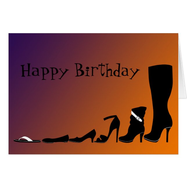 Shoes Happy Biratday  Wish (Front Horizontal)