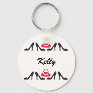 Shoes Line Up Key Ring