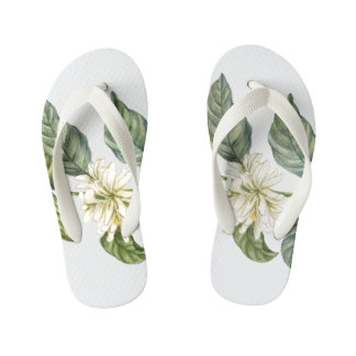 Shoes of blossom kid's flip flops