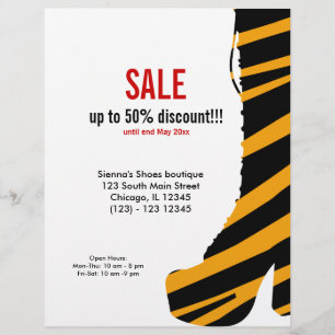 Shoes on SALE Flyer