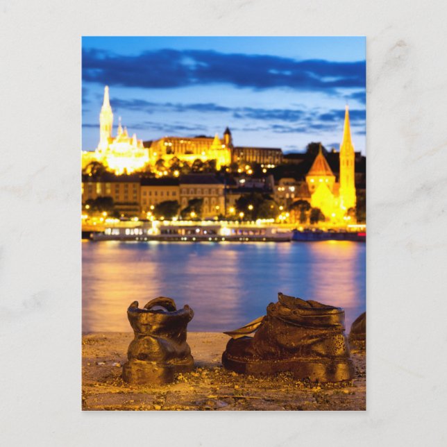 Shoes on the Danube Bank Postcard (Front)
