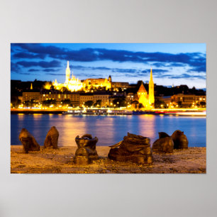 Shoes on the Danube Bank Poster