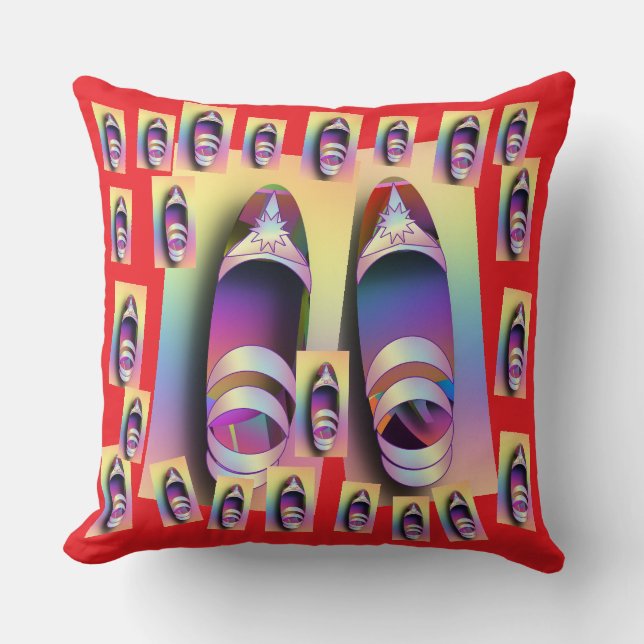 Shoes + Red  Cushion (Front)