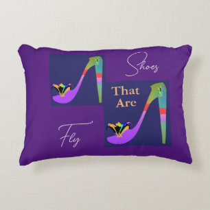 Shoes That Are Fly  Decorative Cushion