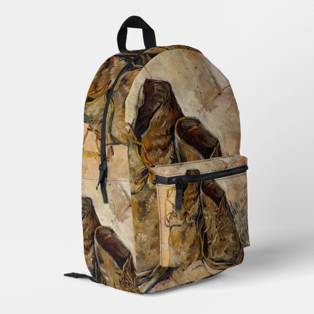"Shoes" Van Gogh Backpack (Back Corner Left)