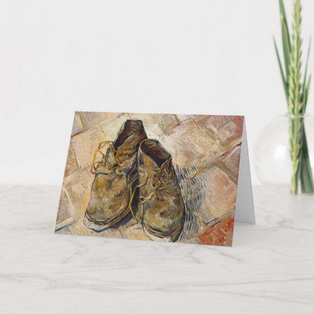 Shoes | Vincent van Gogh Card (Front)
