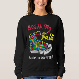 Shoes Walk Autism Awareness Sweatshirt