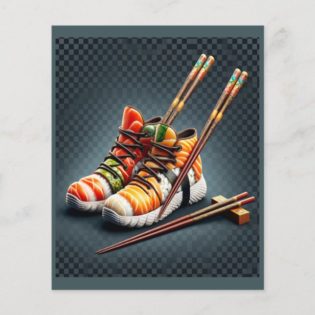 Shoeshi ME - Unique Sushi Sneaker Flyer (Front)