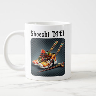 Shoeshi ME - Unique Sushi Sneaker Large Coffee Mug