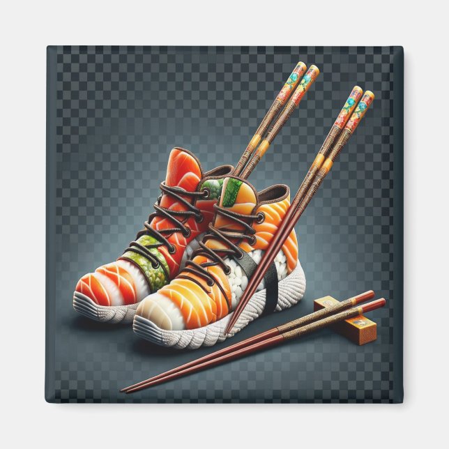 Shoeshi ME - Unique Sushi Sneaker Magnet (Front)