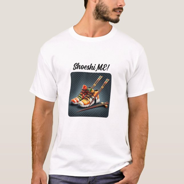 Shoeshi ME - Unique Sushi Sneaker T-Shirt (Front)