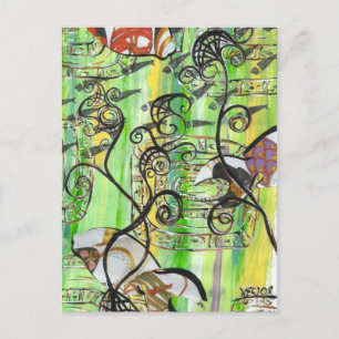 Shoesy Fish 2 Postcard