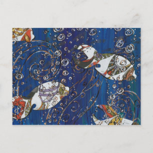 Shoesy Fish Postcard